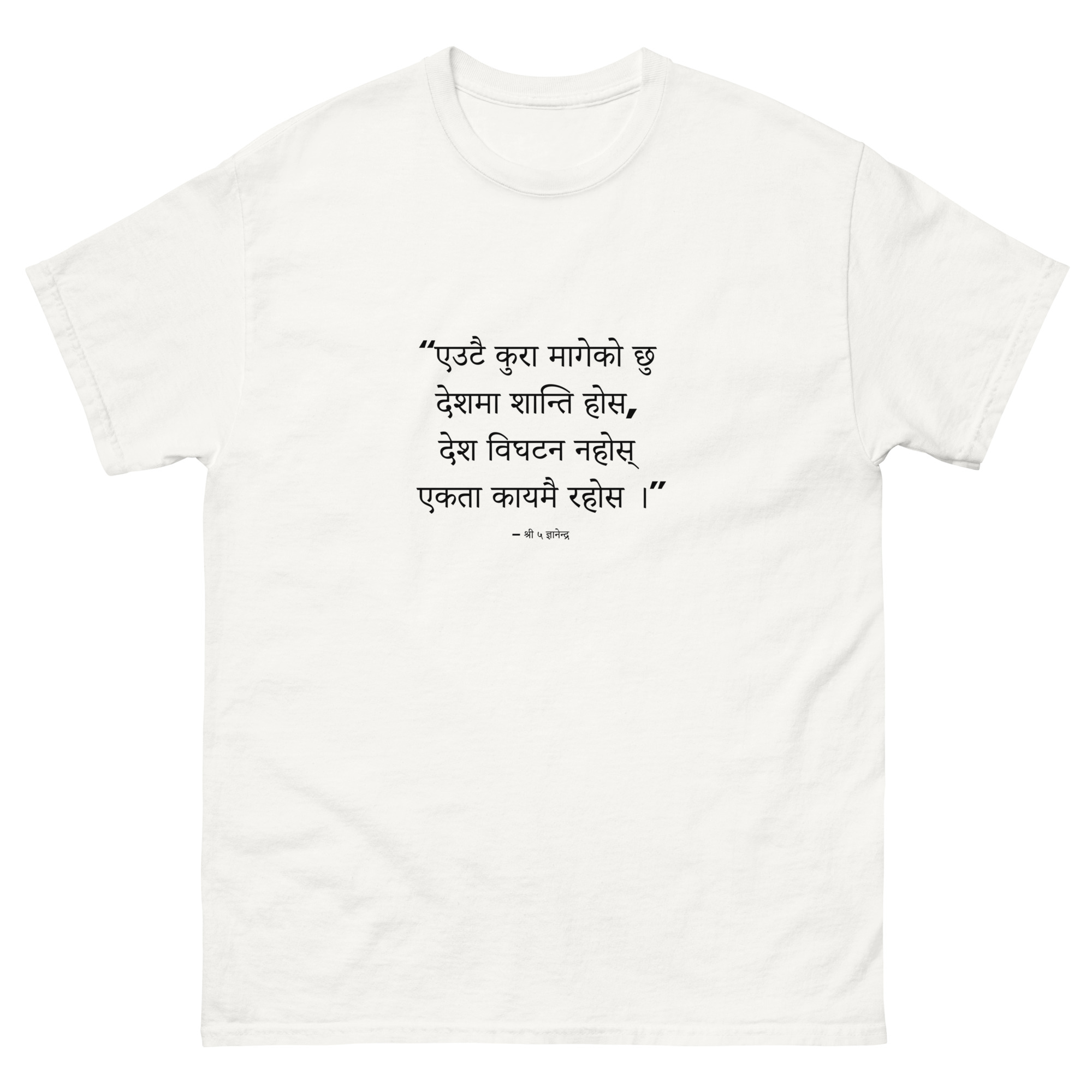 Unisex classic tee